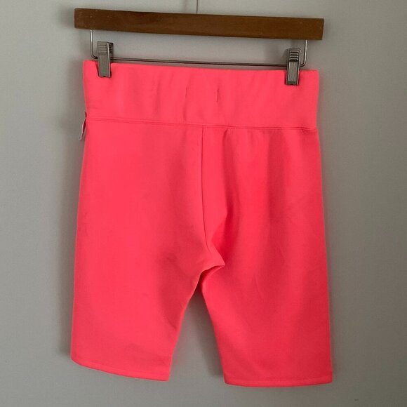 Brand new HOLLYWOOD Hot Pink Biker Shorts Size L - Picture 2 of 6